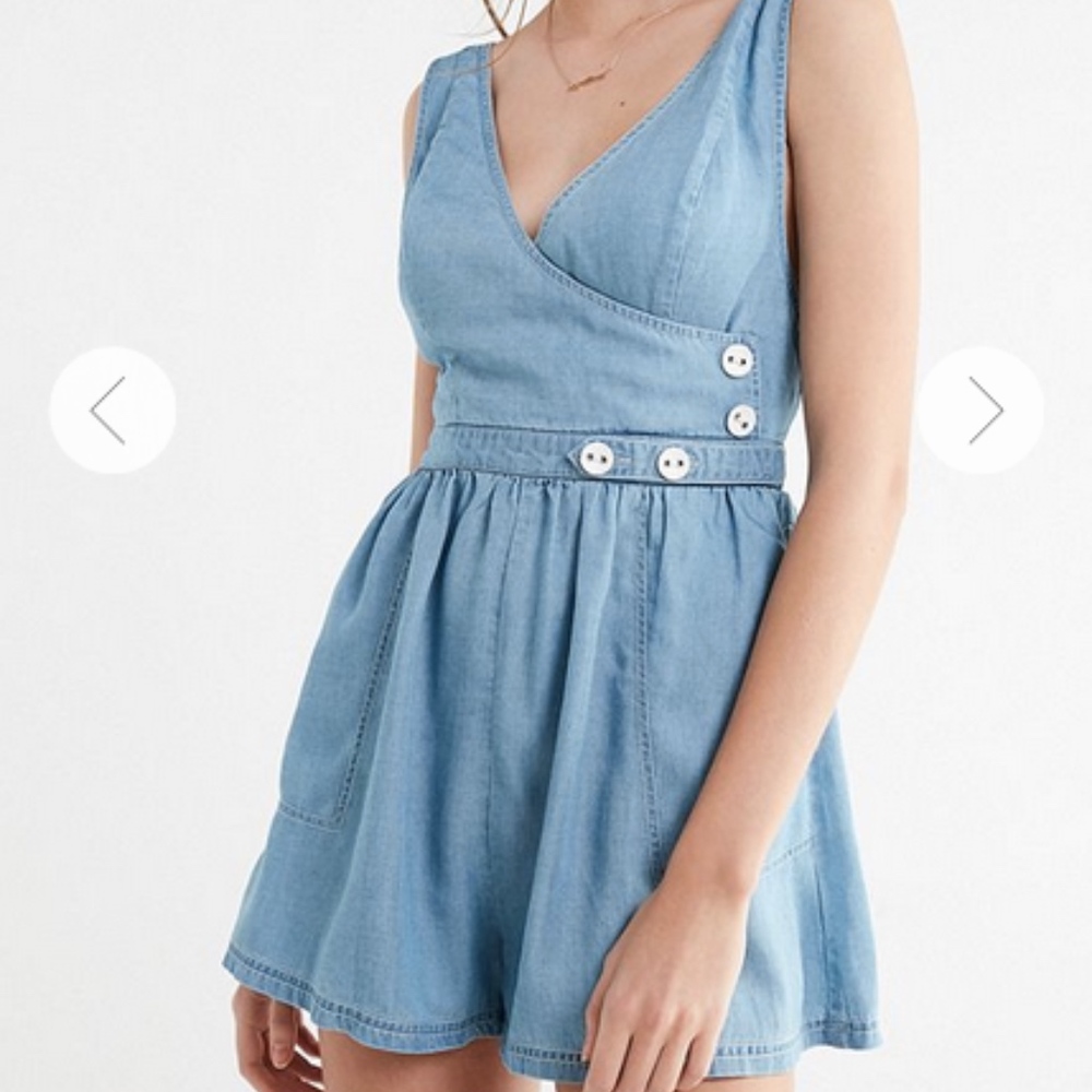 Urban Outfitter's Light Blue Romper
